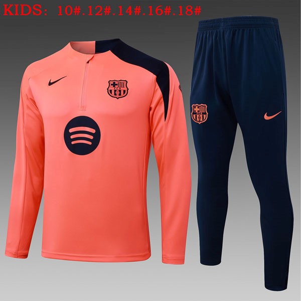 Ninos Sudadera De Training Barcelona 2026/27 Naranja
